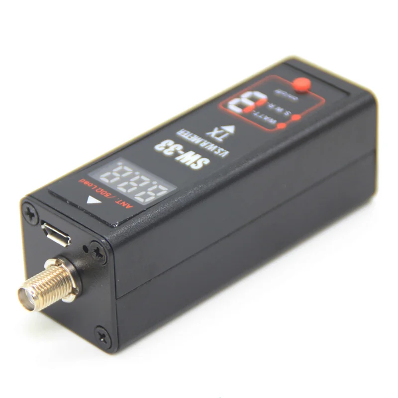 HFES SW-33 اختبار الطاقة الصغيرة SWR متر VHF UHF 125-525Mhz SWR متر Fortwo طريقة هوائي الراديو