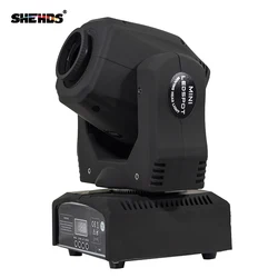 SHEHDS Lyre LED 60W Gobo Moving Head Lighting Spot Light Stage Light Wedding Christmas Birthday DJ Disco KTV Bar Event