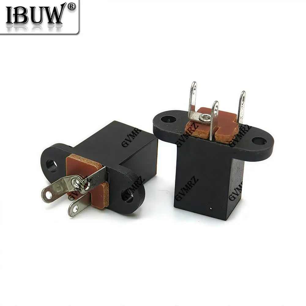 10PCS 3PIN DC-008 3.5x1.3mm DC008 Power Socket 3.5*1.3MM Pin Female Interface DC Power Socket with Screw DC-008