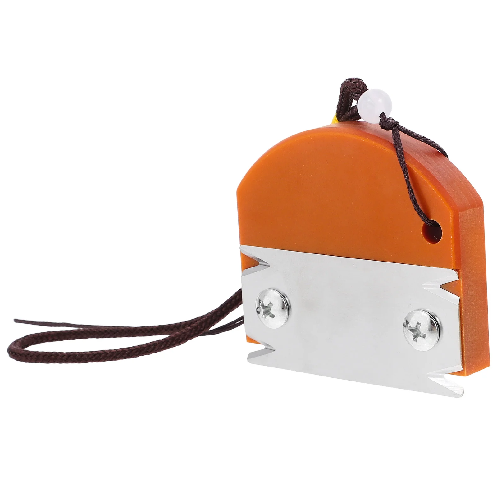 

Edge Banding Trimmer Woodworking Handheld Tool for Fillet Scraping and Edge Smoothing Manual Control with Hanging Strap for DIY