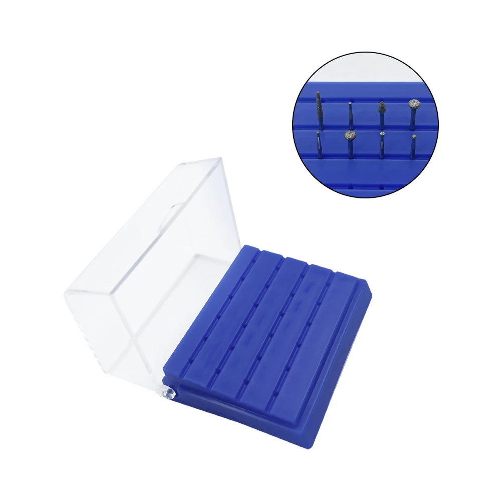 Autoclave Dental Disinfection Box 24 Holes Burs Block Drills Case for High Speed Handpiece Holder Dentist Instrument Sterilizer