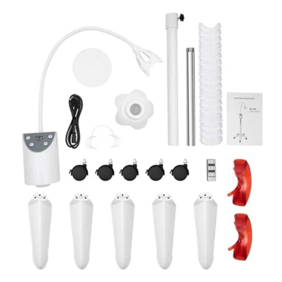 

Portable Dental Teeth Whitening Device with Cold LED Light for Effective Cleaning of SmokeStained Blackened and FluorosisAffect