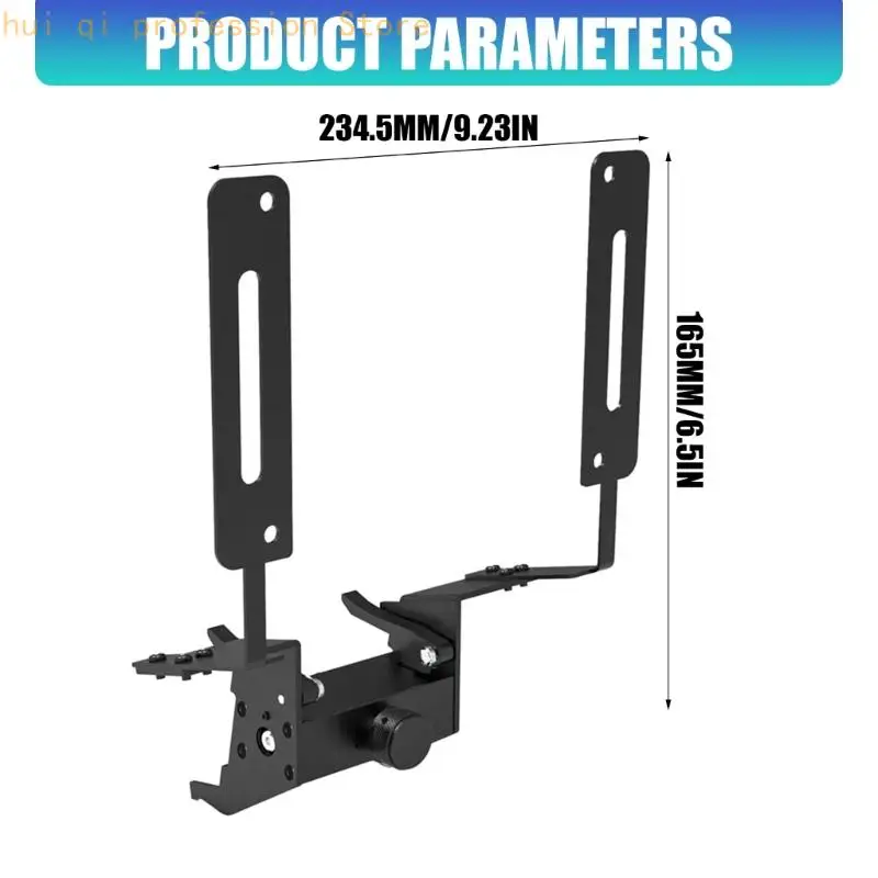 Aluminium-Kennzeichenhalterung mit verdeckter Struktur, schwarzer Low-Profile-Kennzeichenhalterung für den täglichen – Detail 6