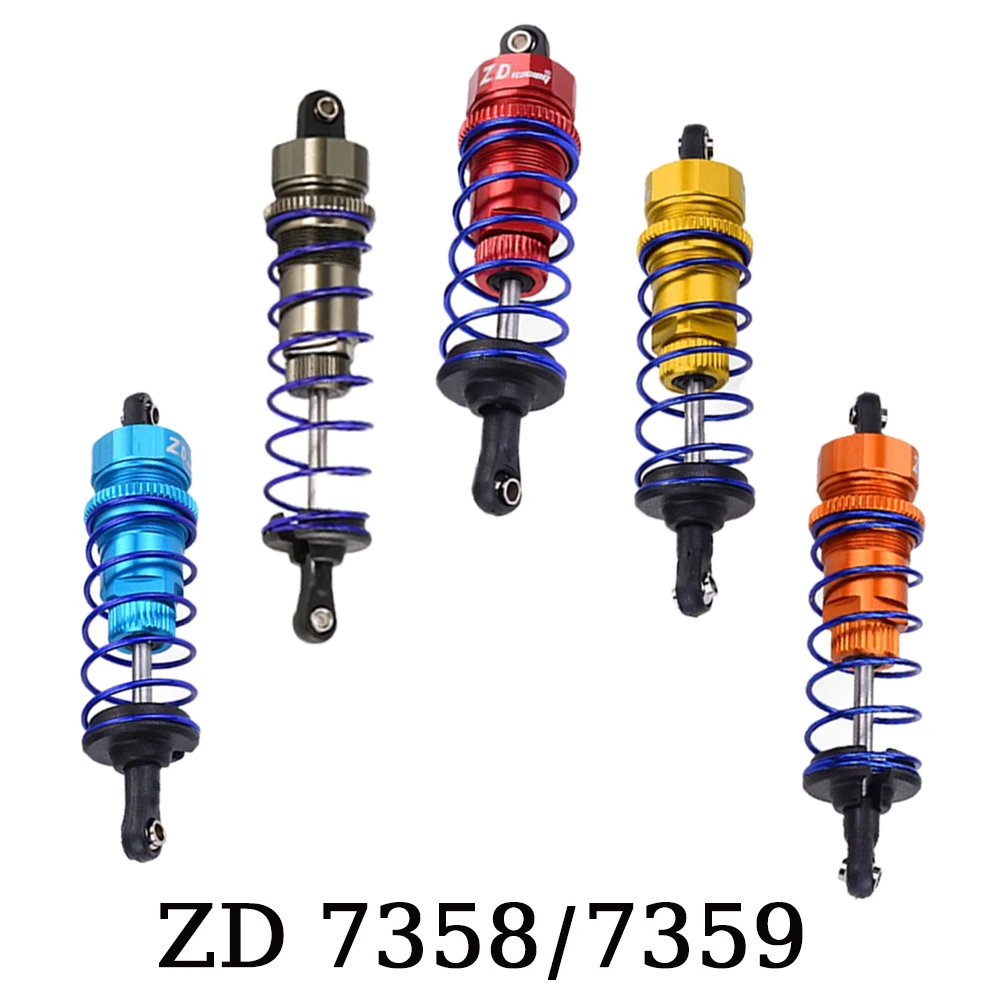 ZD Racing  7358 7359 1/10 Rc Cars Accessories Front Rear Shock Absorber Rc Trucks Drift Off Road Monster Flat Sports Parts