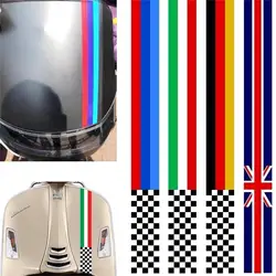 Motorcycle Shell Waterproof Sticker For PIAGGIO VESPA SPRINT 50 125 150 200 250 300 300ie GTS GTV LXV National Flag Decal