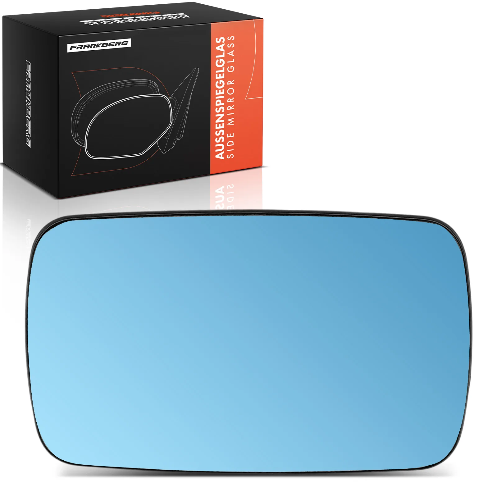 Frankberg 1x Spiegelglas Buitenspiegel Spiegel Links Voor BMW 3 Serie E30 E36 5er E34 7ER E32 1982-2000 51168119161 51161901170