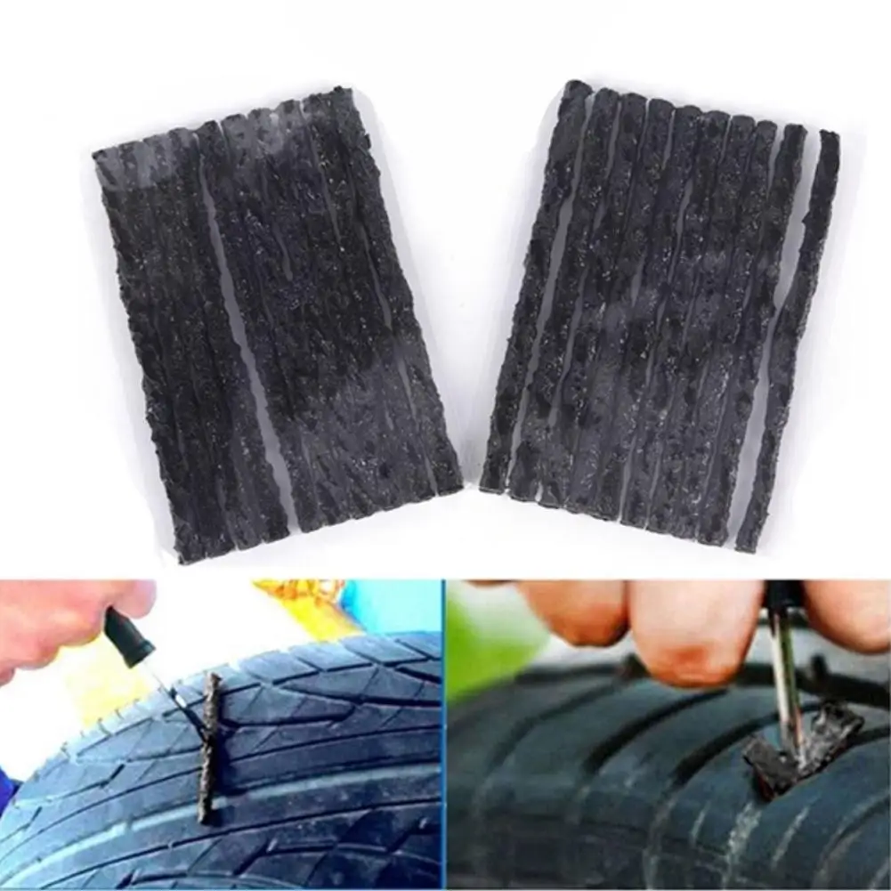 1Sheet 100mmx3.5mm Tire Repair Tendon Car And Motorcycle Tubeless Seal Strip Plug Bike Car Tyre Repair Tools Puncture For Tire R