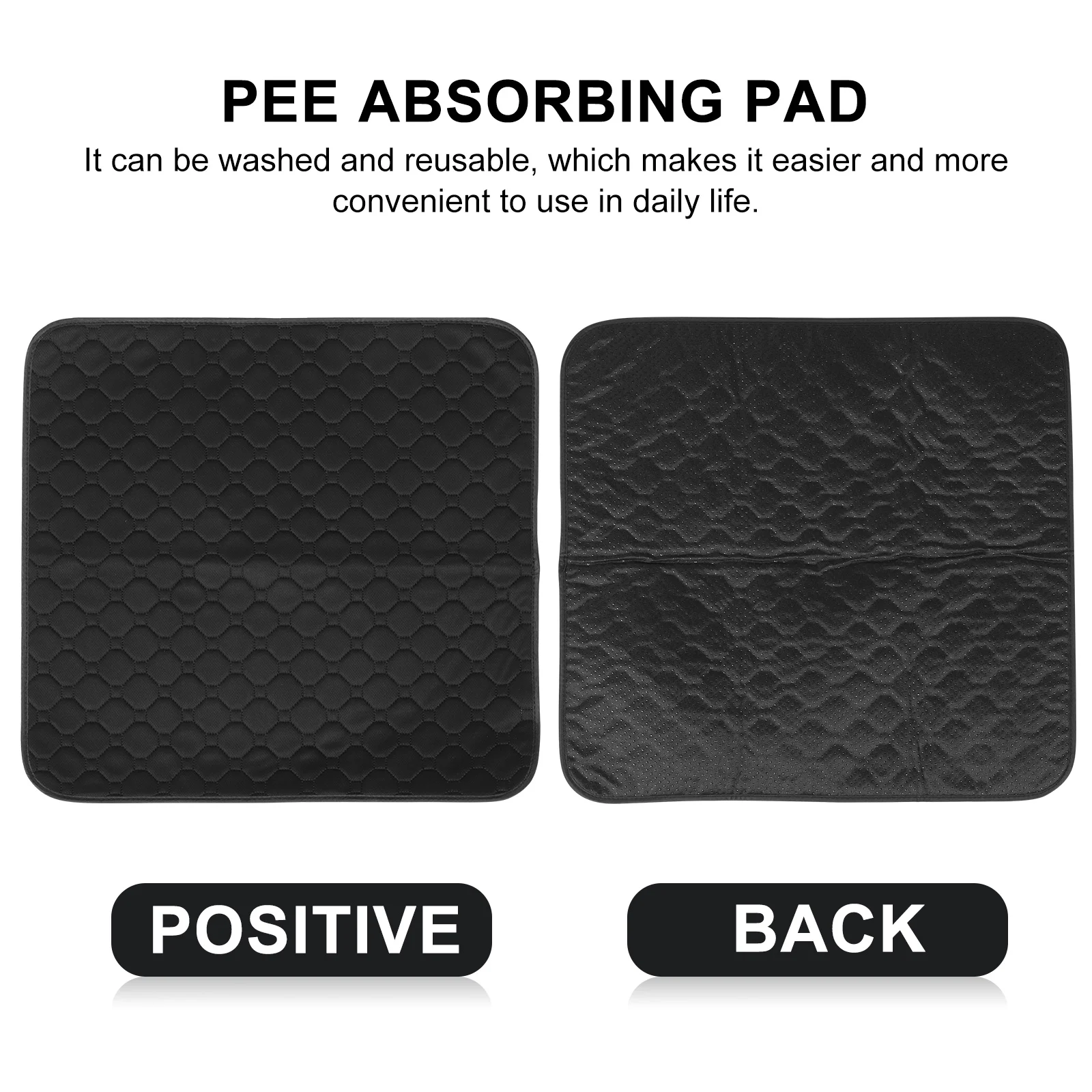 Sofa Seat Cushion Washable Pee Absorbing Mat Sitting Pad Chair Simple Seats Absorbent Pads Polyester (Polyester) Car Elder