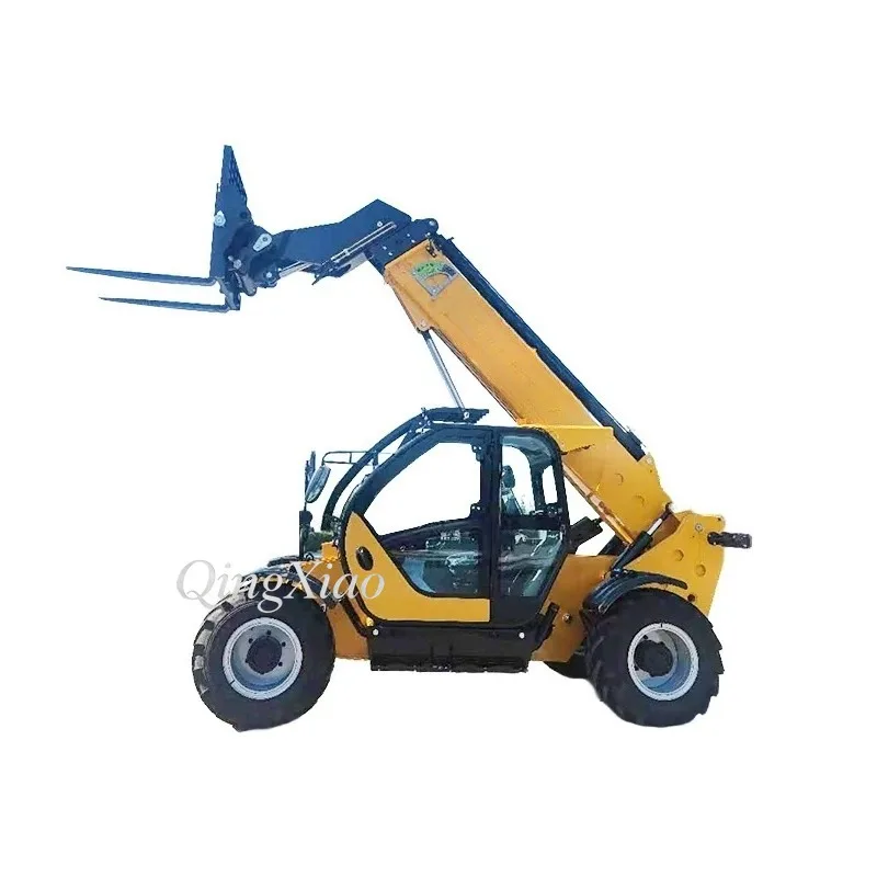 FOB Heavy Duty 4 Ton All Terrain Telehandler For Industrial Material Loading Manufacturer Direct Sale Wholesale Price Customize