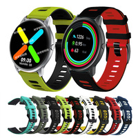 22mm Silicone Band For IMILAB KW66/W12 Smart Watch Quick Release Sport Strap For YAMAY SW022/Realme Watch S 2 3 Bracelet Correas