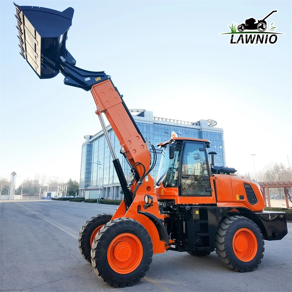 Meets International Standards Telescopic Arm Loader  Telescopic Boom and Easy Maintenance for Municipal Work  Loader