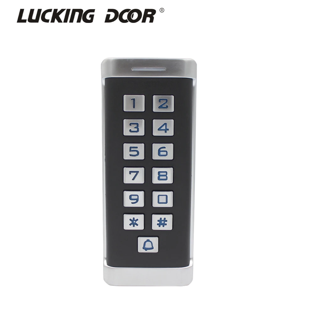 

Metal 125KHZ Rfid Access Control System Keypad with 2000 Users Wigan Output 26 Swipe Card Password Electronic Lock Community