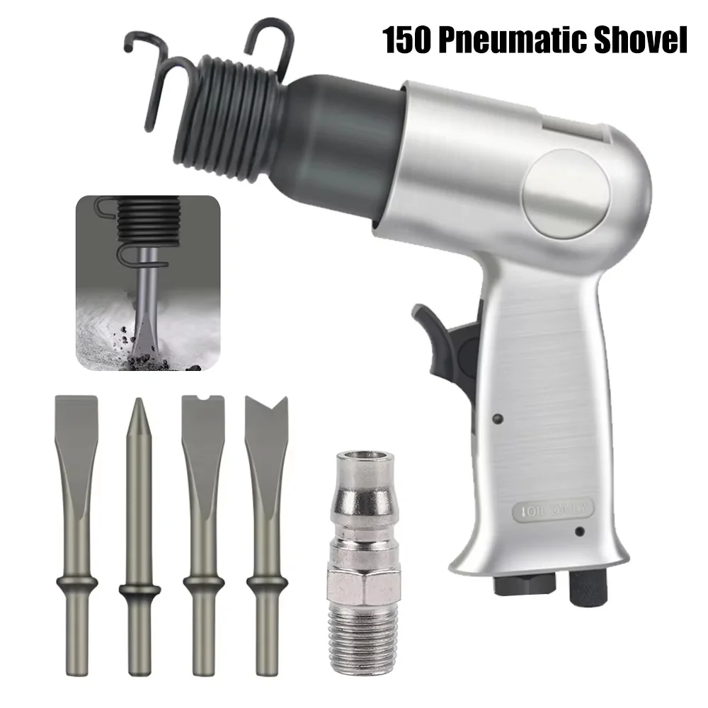 Industrial Handle Straight Type Pneumatic Hammer Tool Shovel Hammer Wind Tool Pick Rust Remover Head Chisel Pneumatic Tool