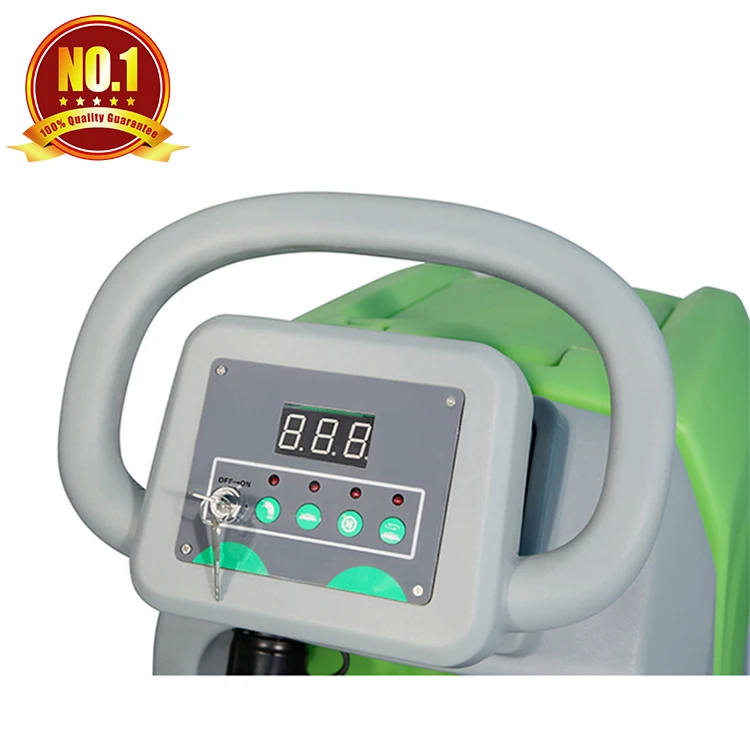 Mesin Penggosok Lantai Tanpa Kabel Komersial Haotian XD50 Micro Scrubber Dryer / Mesin Penggosok Lantai Bertenaga Baterai Motor Pembersih Lantai 50L