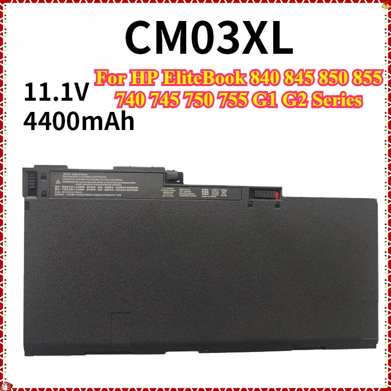 CM03XL Laptop Battery for HP EliteBook 840 845 850 855 740 745 750 755 G1 G2 Series Notebook fits CO06 CO06XL Battery