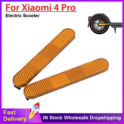 Electric Scooter Rear Wheel Cover Reflective Strip Hub Protective Decoration Shell for Xiaomi 4 Pro KickScooter Safety Reflector