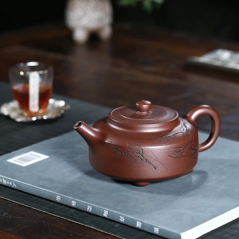 【Tao Yuan】Famous Craftsman Handmade Teapot Set Hanmo Freshh380cc