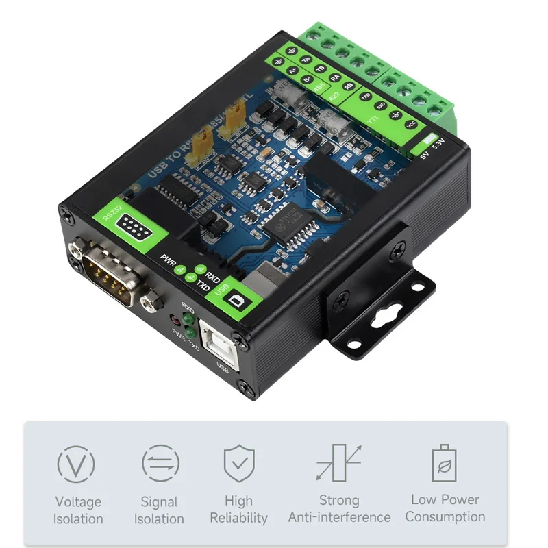 FT232RNL USB TO RS232/485/422/TTL Interface Converter Industrial Isolation for Mac Windows Linux Android