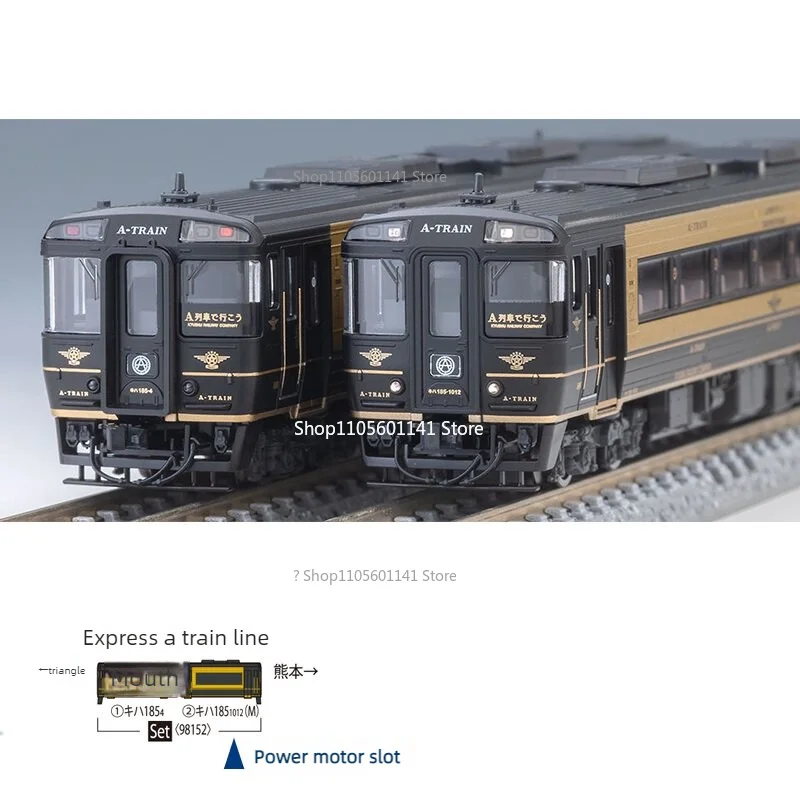 TOMIX N Scale Train Model 2-Car Set Kyushu Kiha 185 Series Diesel Locomotive 98152 2-section Railway Train Set Toy