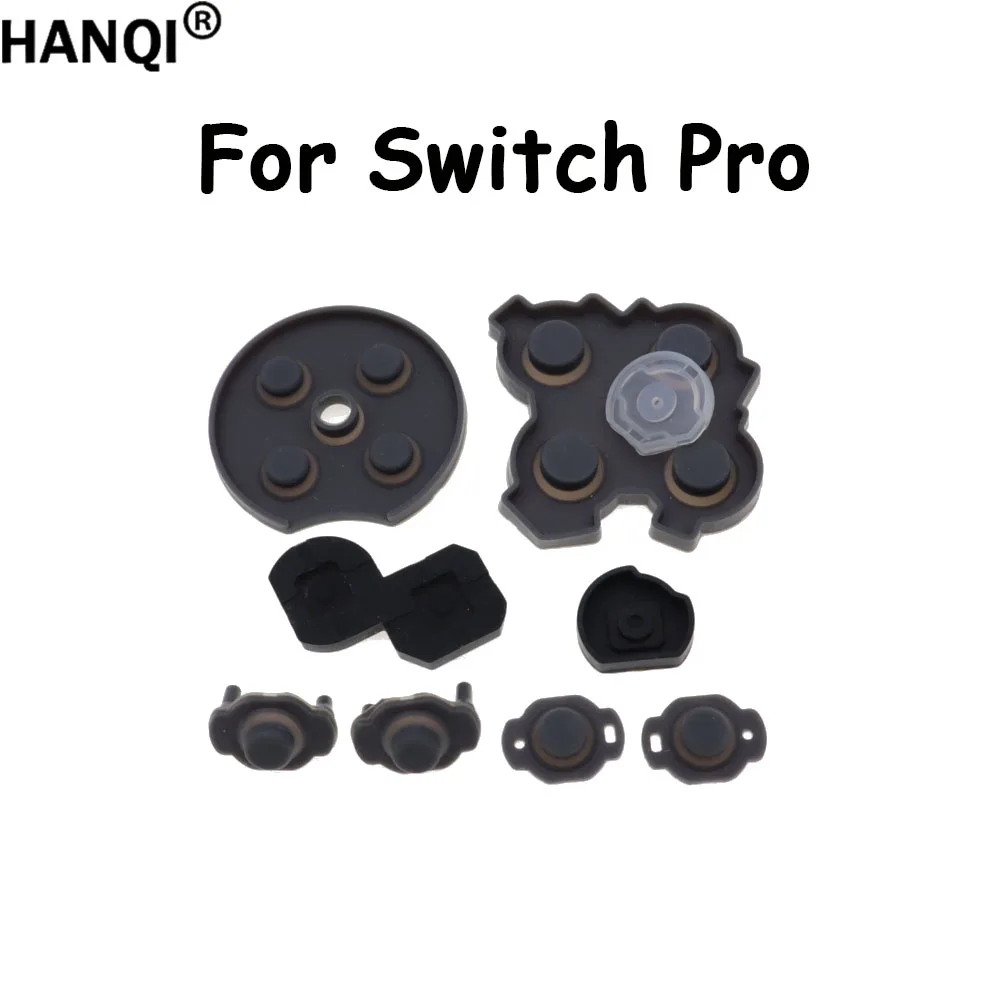 1/3 Sets leitfähige Gummiknöpfe für NS Switch Pro Controller, Silikonknöpfe zur Reparatur für NS Pro Controller