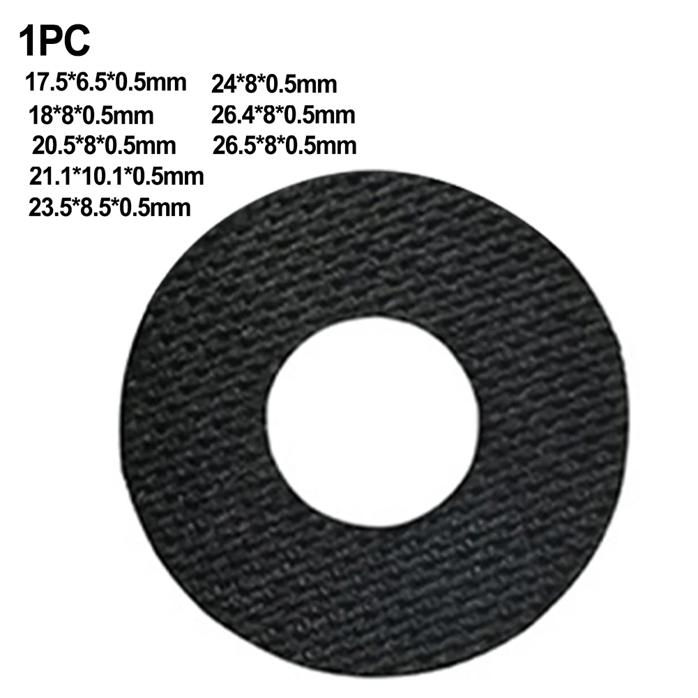 1pc Fishing Reel Brake Washers Carbon Fiber Drag Washers For Baitcasting Drum Reels Fishing Reel Brake Pad Repair Accessories