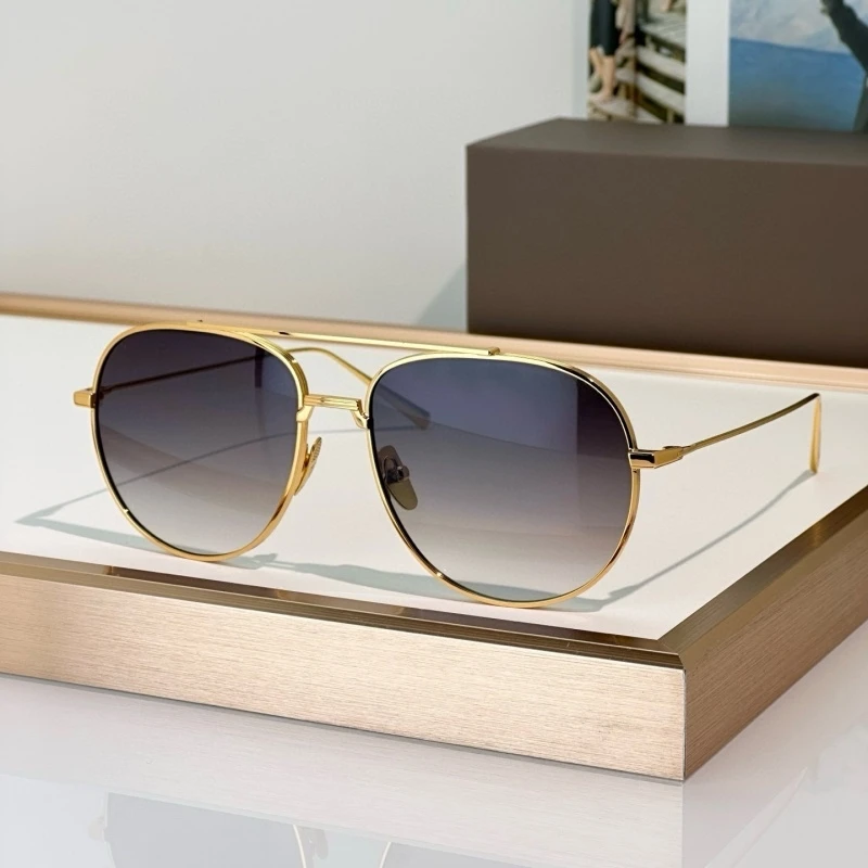 Light Design Double Bridge DTS161 ARTOA.79 Sunglasses Men Women Alloy Pilot Design High Quality Outdoor Popular Woman Eyewear