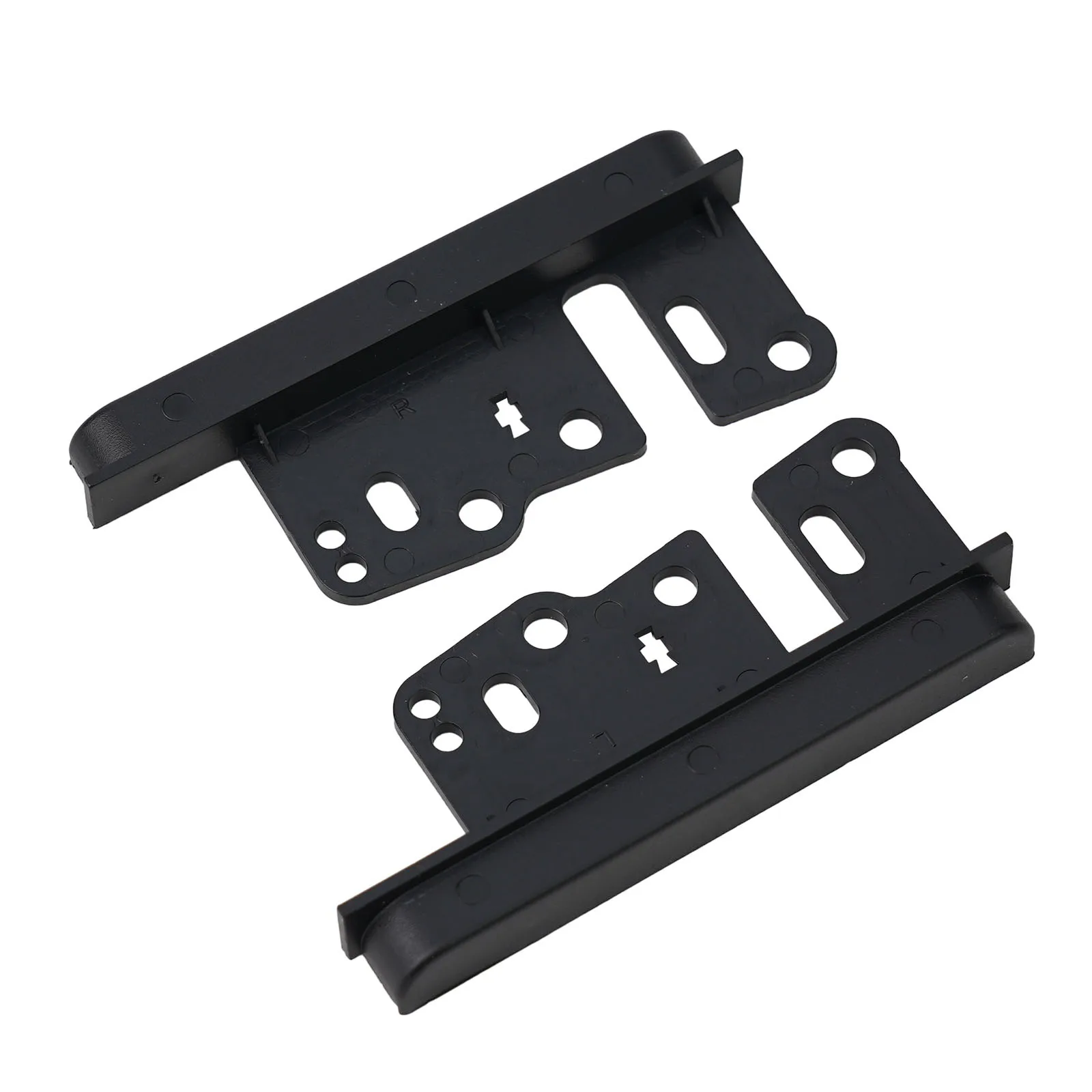 

New Stereo Mounting Bracket Spacers Stereo Double For 200mm Stereo Space For Aftermarket Stereos Radio 2pcs ABS