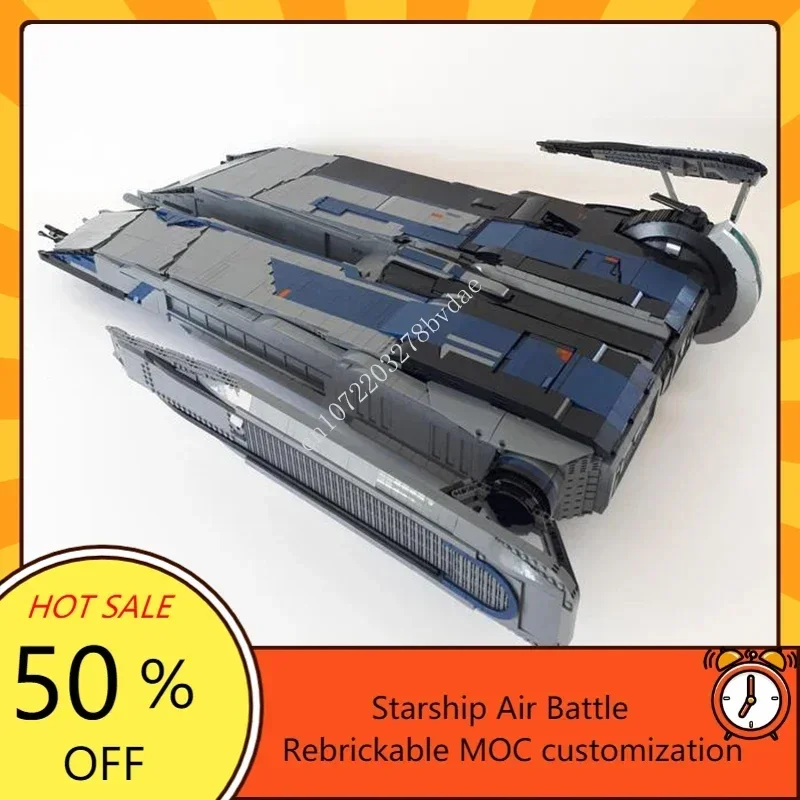 9222PCS The Rogue Shadow Space War Militare MOC SpaceShip Modello di battaglia Puzzle personalizzati Educazione fai da te Modello di assemblaggio Giocattoli regalo