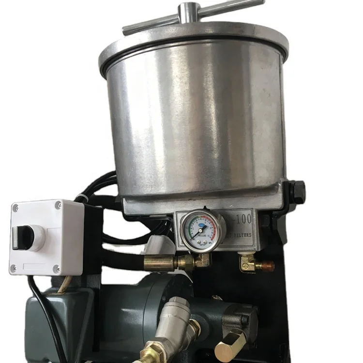 Industrial Oil  Filtration Equipment 3R SE100E-BH 230V RRR bypass oil filter machine for oil filtration system machine