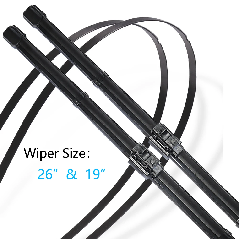 For Mercedes Benz B Class W247 2019~2023 Front Rear Wiper Blades Brushes Window Windshield Windscreen Cleaning Car Accessories