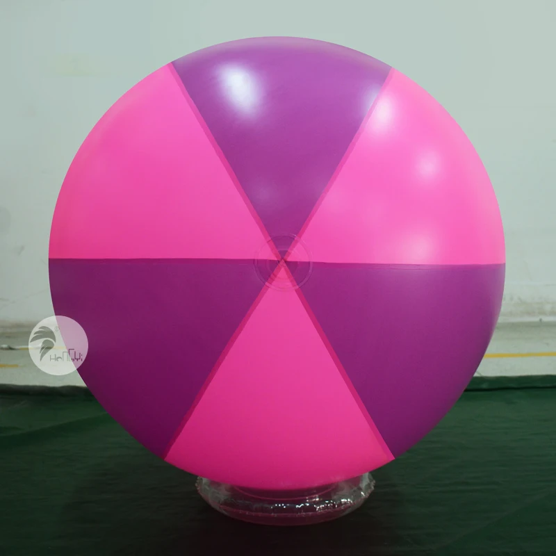 New PVC Two Color Water Toy Inflatable Beach Ball