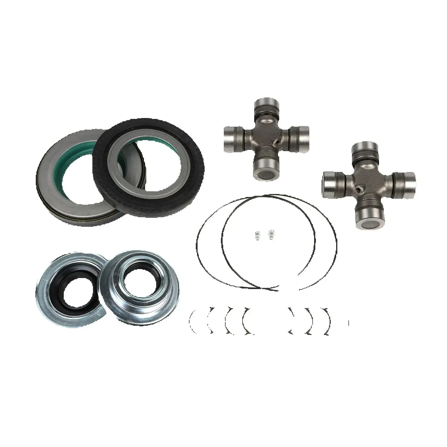 

Комплект уплотнений передней оси и U-образный шарнир для Ford F250 F350 2005-2014 2014835 2017426 54983 53217