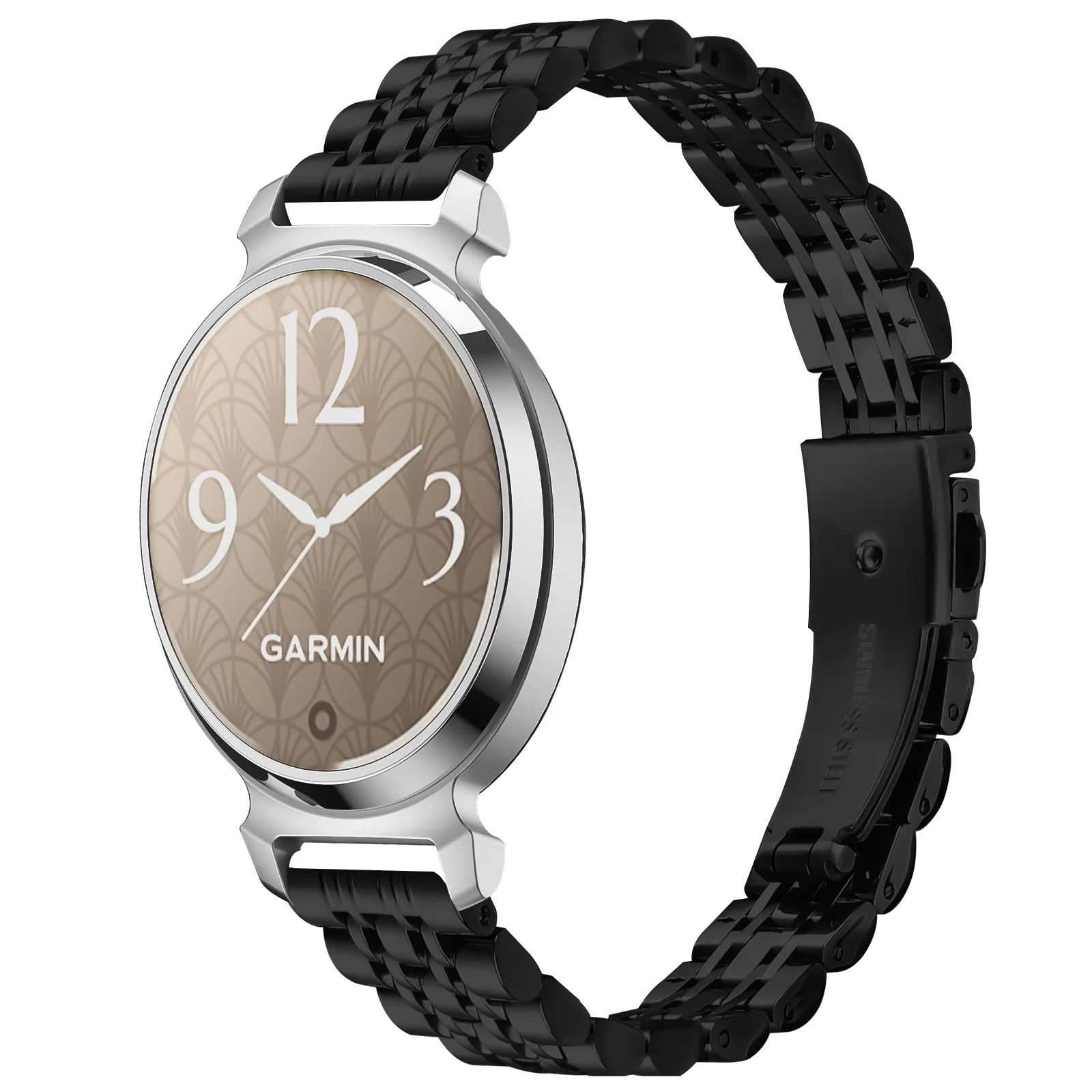 Correa para el reloj inteligente Garmin Lily 2: nueva correa universal de acero inoxidable con 7 eslabones de 14 mm, accesorios para Garmin Lily 2 Active.