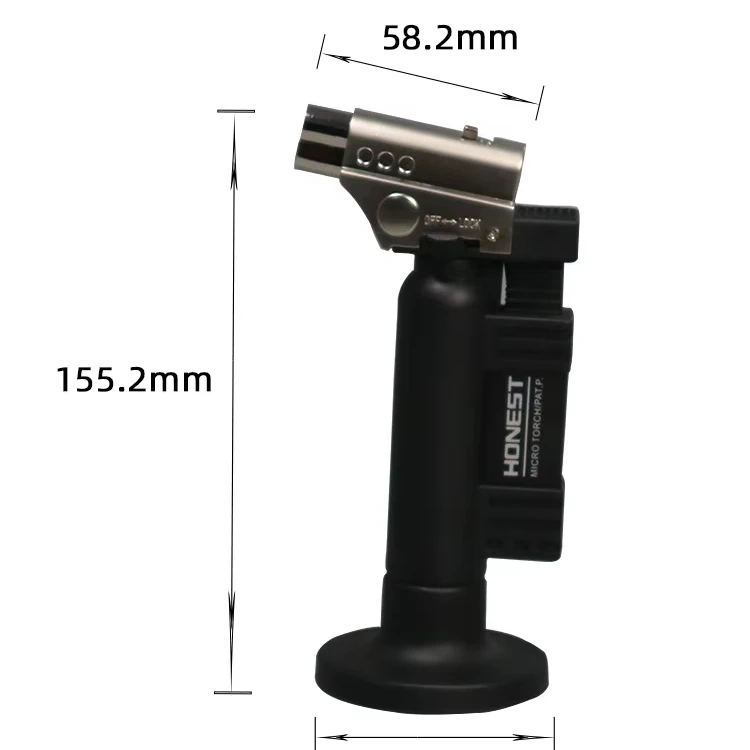 

Классический газовый пистолет-горелка с регулируемым пламенем для зуботехнических лабораторий, сварки, работающий на бутане