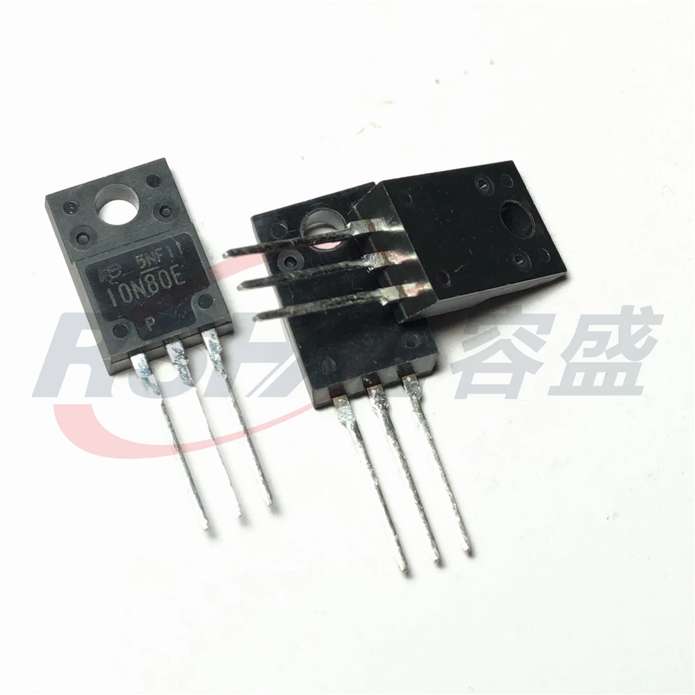 FMV10N80E 10N80E TO-220F nuevo Original 5 unids/lote 10N80 10A 800V
