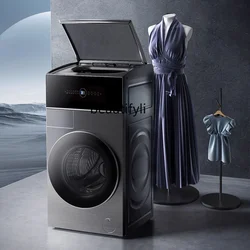 12kg Twin Compartment Q6 Duplex Partition Washing Machine Washing and Drying Integrated