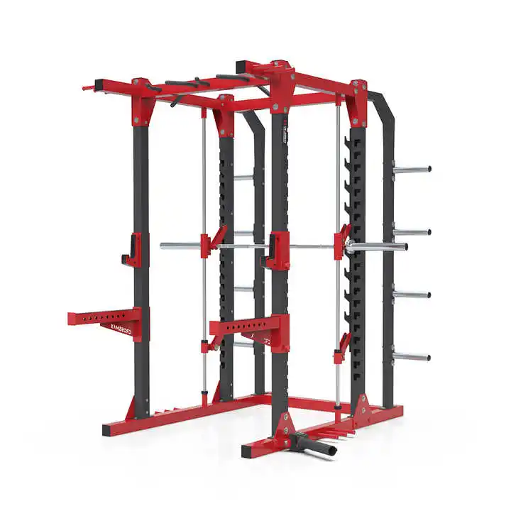 

Commercial Multi Gym Equipment Weightlifting Smith Machine Power Rack Smith 2