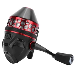 High Speed Slingshot Fishing Reel, Left and Right Hand Catapult, Hunting Shooting Closed Reel with Line, 4.0:1
