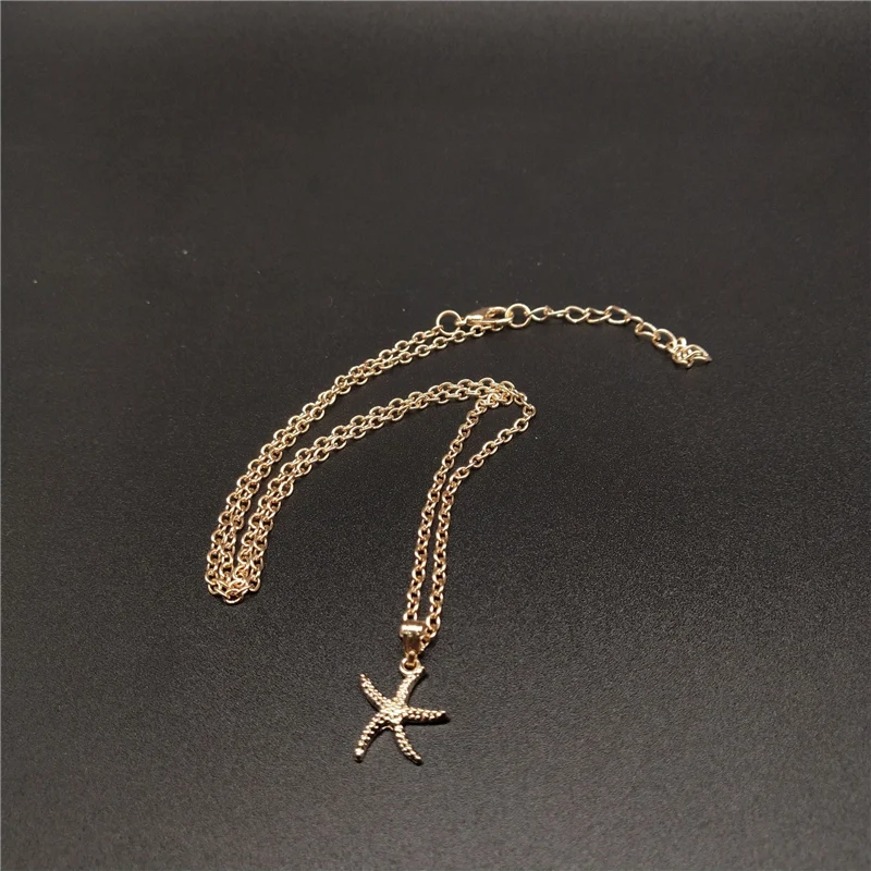 Summer Artificial Beach  Choker Necklace Simple Bohemian Unique Design Necklace Jewelry for Women Girls Birthday Gift New