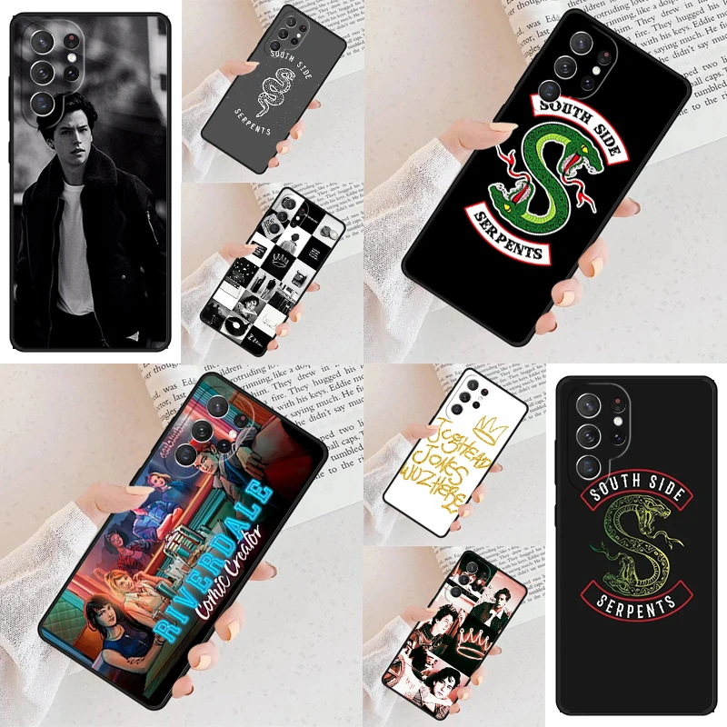 Riverdale Jughead Jones Woz Here Phone Case For Samsung Galaxy S24 S23 S22 S21 Ultra S10 Note 10 Pro S20 Plus FE S9 S8 Cover