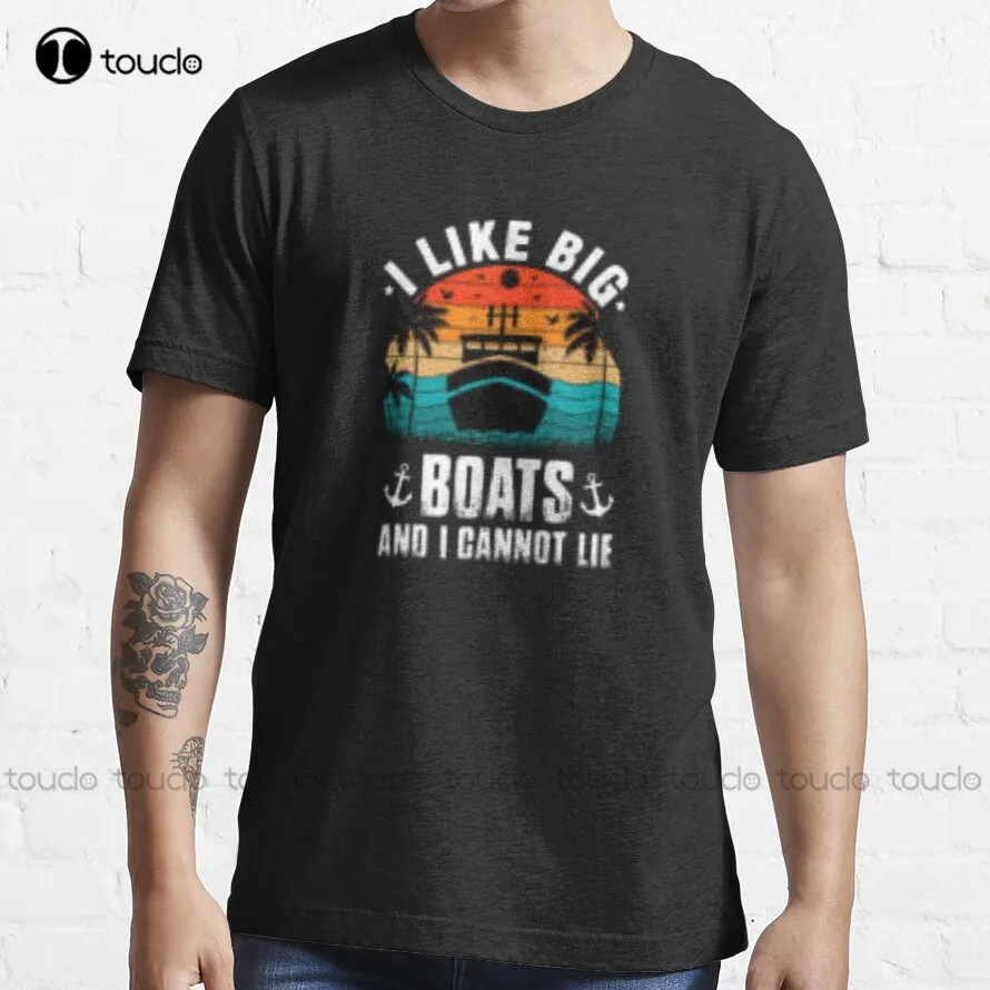 I Like Big Boats And I Cannot Lie Trending T-Shirt Anime Shirts Funny Art Streetwear Cartoon Tee Fashion Tshirt Summer Xs-5Xl