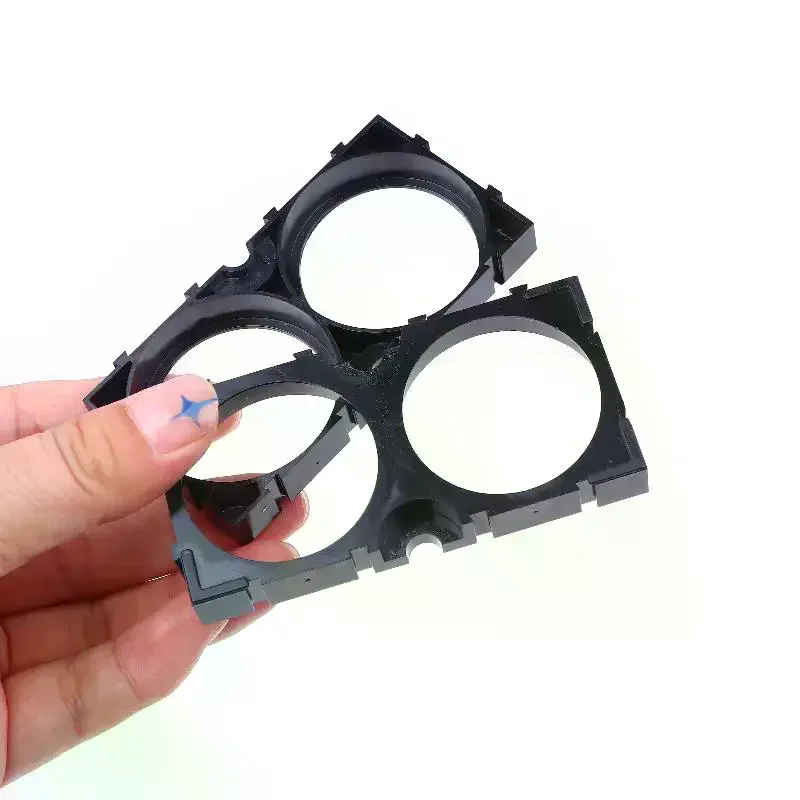 2/5Pcs Cylindrical Battery Cell Connection Seat 40135 Lithium Battery Bracket Fixed Combination With Splicing Buckle