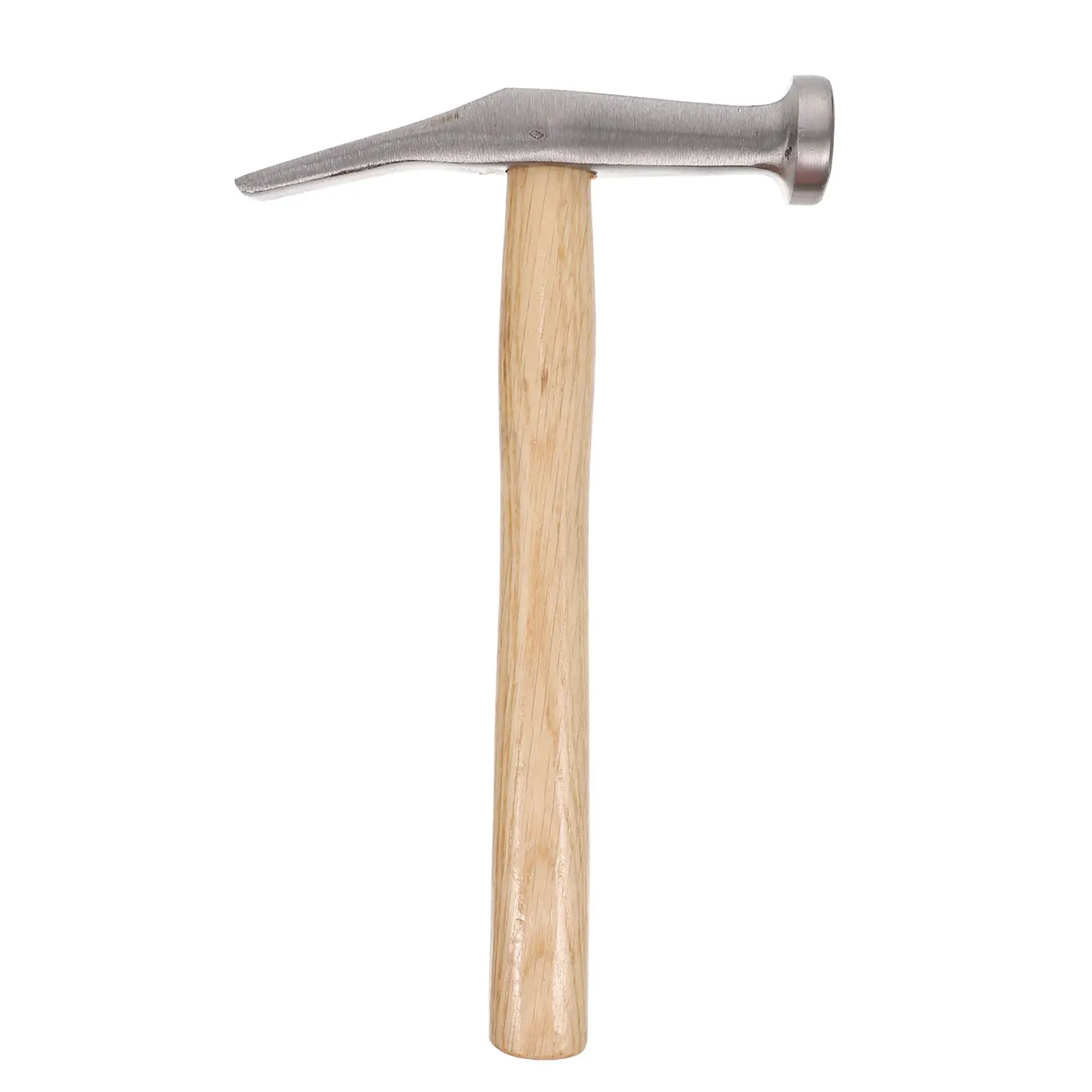 Mini Steel Hammer for Shoe Making Wooden Handle Lightweight Impact Resistant Wear Resistant Rustproof Shoe Repair Tool