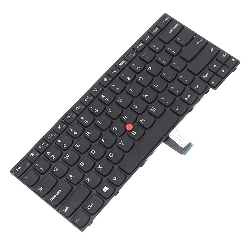 Clavier anglais pour ordinateur portable Lenovo ThinkPad, clavier américain, E450, E450C, E455, E460, E465, W450, E460C, 04X633,US