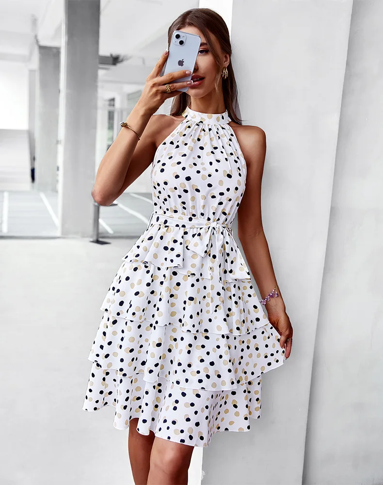 Floerns Mini abito estivo da donna a forma di stella marina