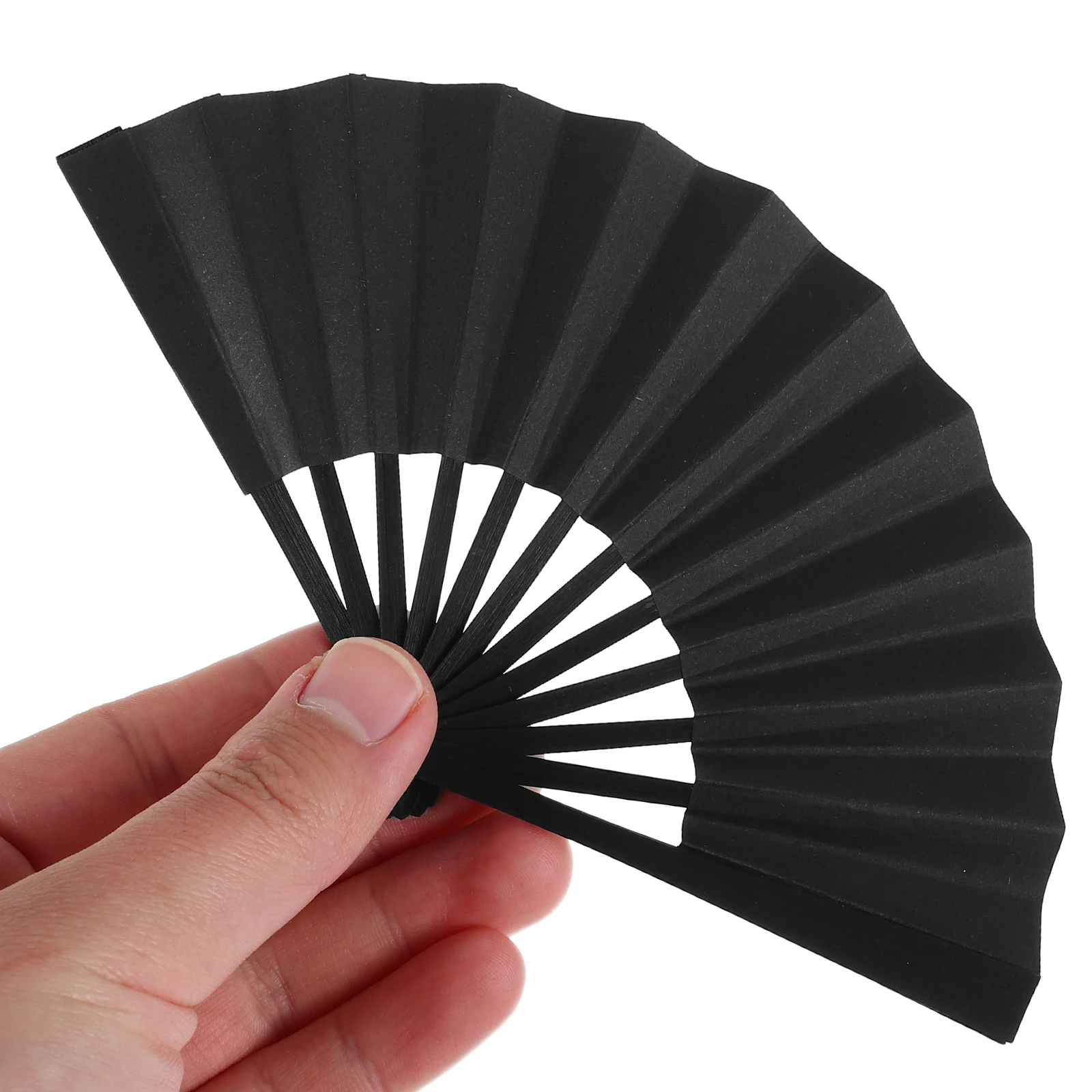 

Handmade Mini Folding Fan Small Handheld Portable Fan Photography Prop Mini Chinese Ornament Compact Elegant Decor