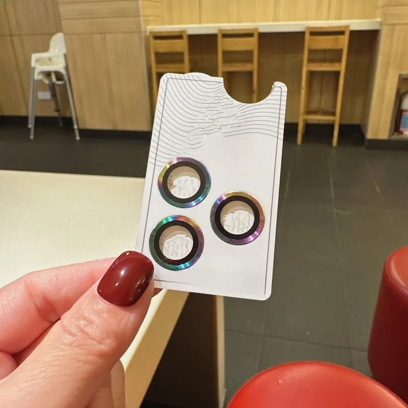 محدد موقع المخل مناسب لهاتف آيفون 17 برو ماكس 17 اير حماية عدسة الكاميرا من الزجاج المقسى لهاتف آيفون 16 15 14 برو ماكس بلس