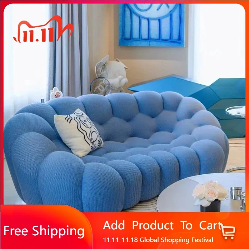 

Designer Modern Living Room Sofas Unique Fancy Single Loveseat Sofa Floor Lounge Divano Soggiorno Home Furniture