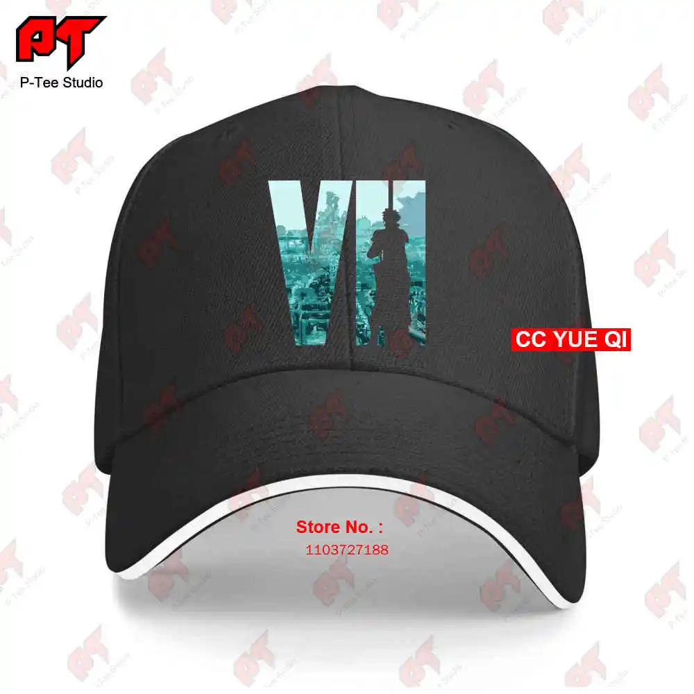 Cloud Strife Ff7 Final Fantasy 7 Baseball Caps Truck Cap 025M