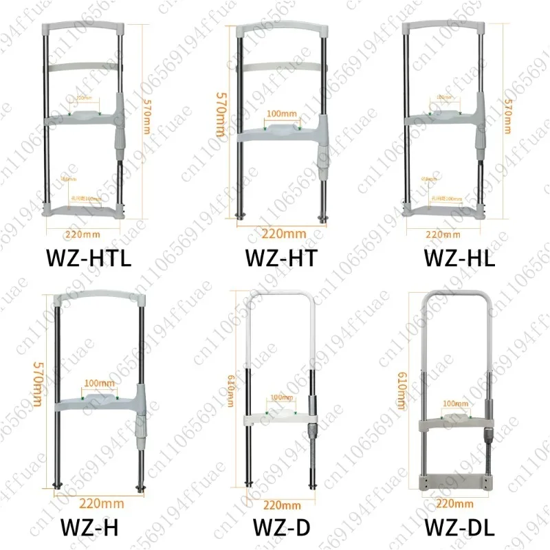 Forehead Rest Support Elevator Platform Combination Forehead Rest and Chin Rest with Base Four-Hole Mounting